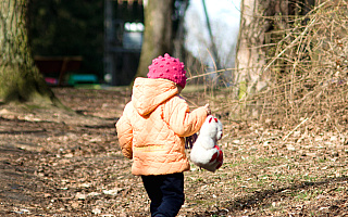 Półtoraroczna dziewczynka sama w lasie. „Dziecko zgubiło buty i szło boso”